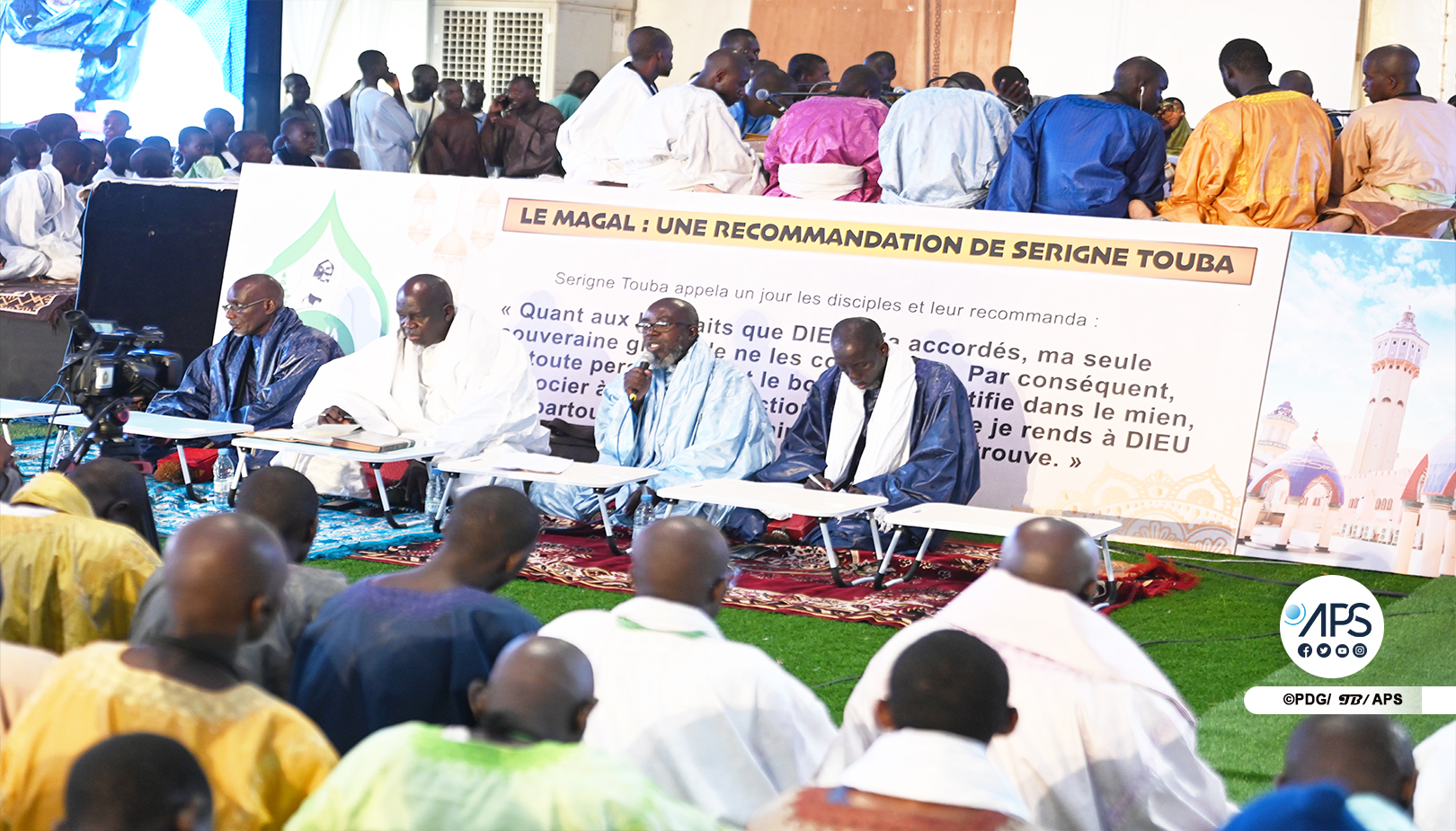 SENEGAL RELIGION Magal les disciples mourides invités à la piété