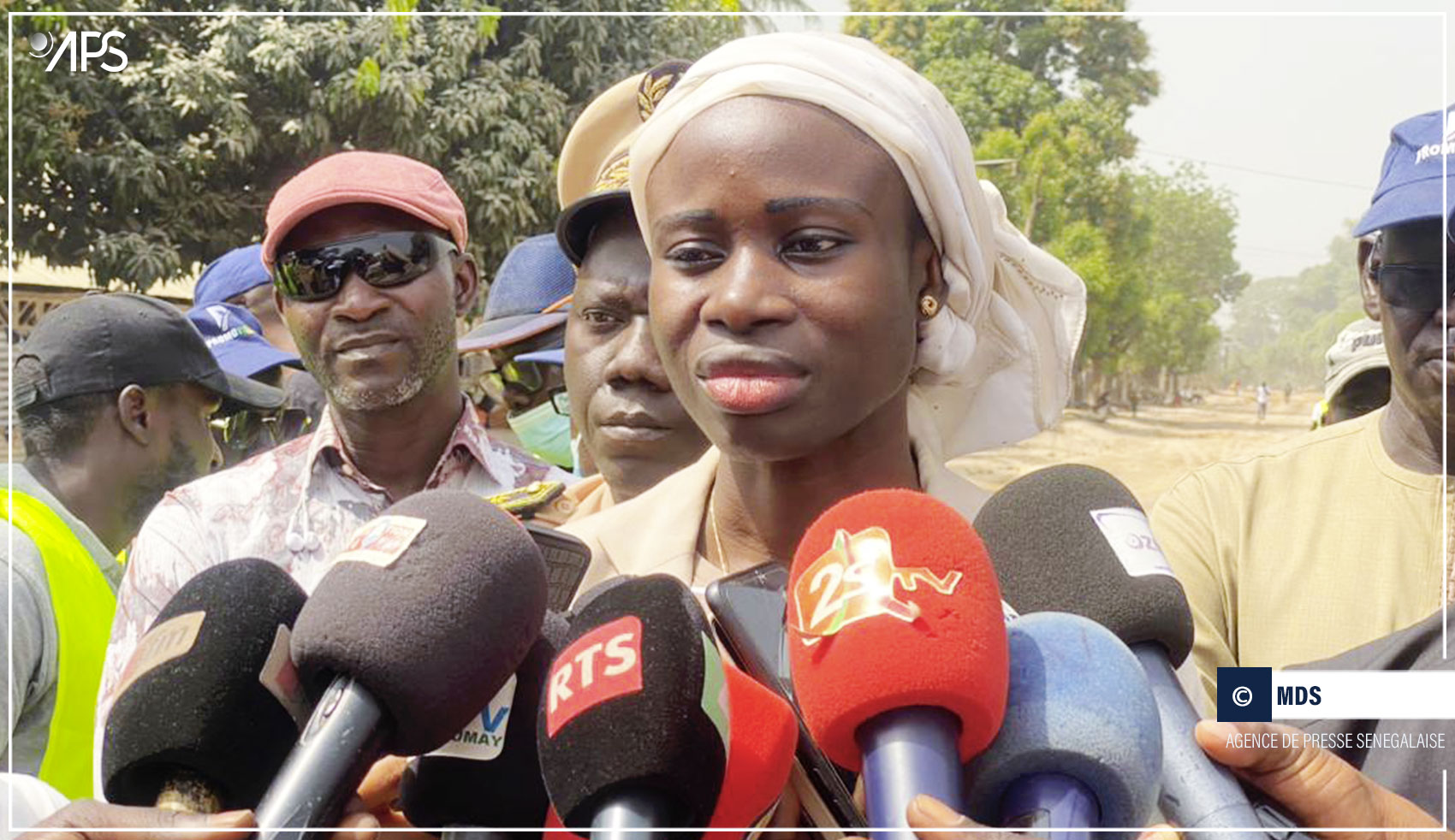 SENEGAL COLLECTIVITES INFRASTRUCTURES Oussouye Les Travaux Du