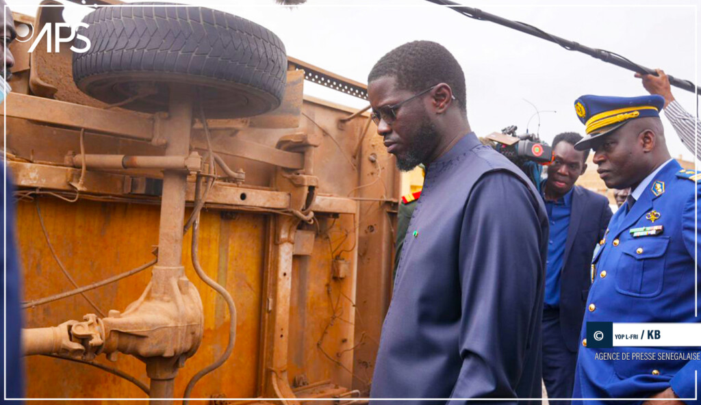 Senegal Transports Bassirou Diomaye Faye Les Accidents De La