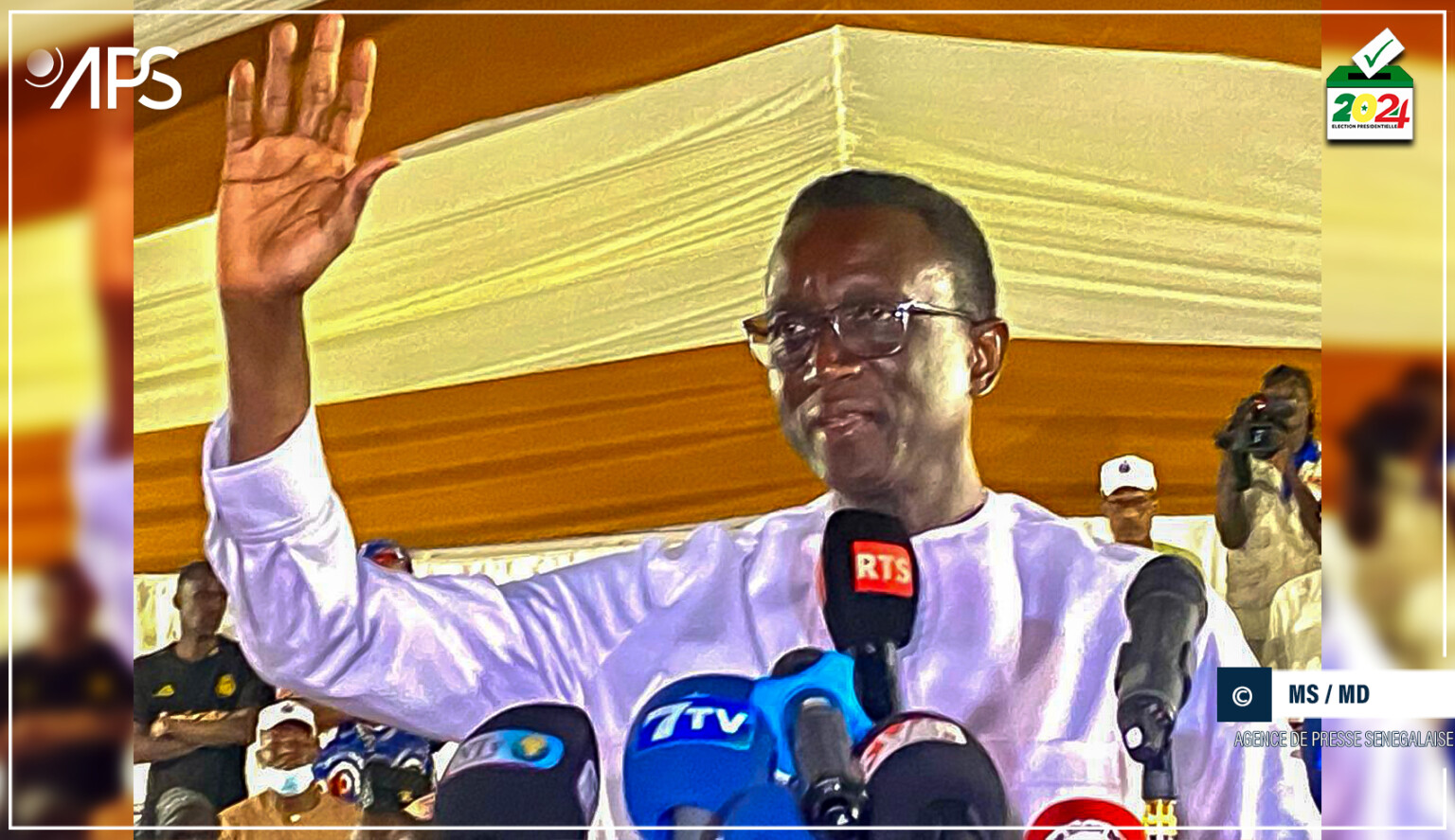 SENEGAL-PRESIDENTIELLE-CAMPAGNE / Louga : Amadou Ba Promet De ...