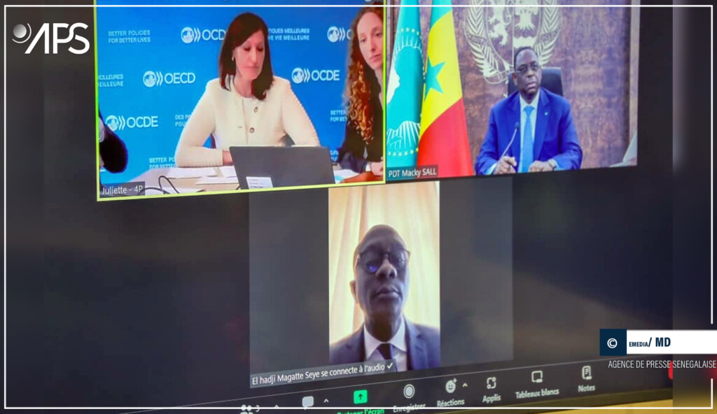 Senegal France Environnement Macky Sall En Visioconférence Sur Les Enjeux Du Pacte De Paris 