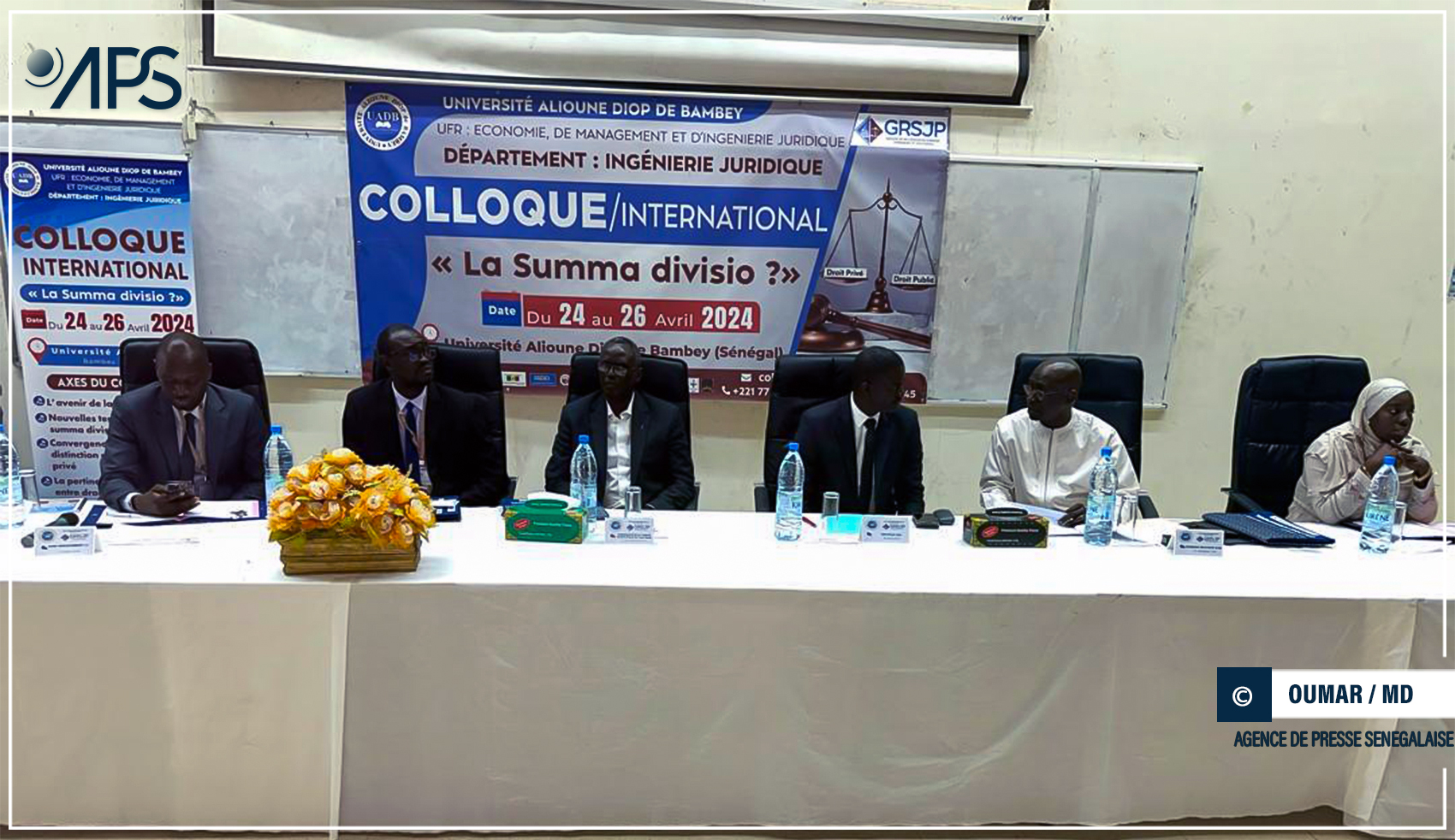 L’université de Bambey hôte d’un colloque international sur la ”summa divisio”