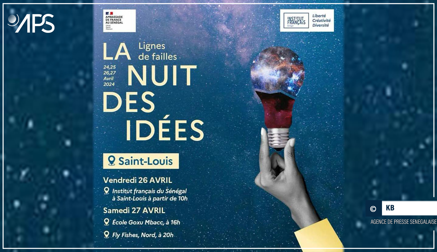 Saint-Louis : les ruptures technologiques et scientifiques vont meubler ”La nuit des idées”, à partir de vendredi