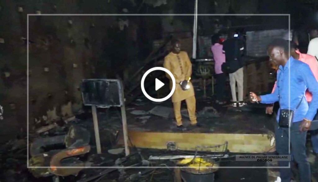 Incendie à Walfadjri: un studio consumé par les flammes et plusieurs dégâts matériels