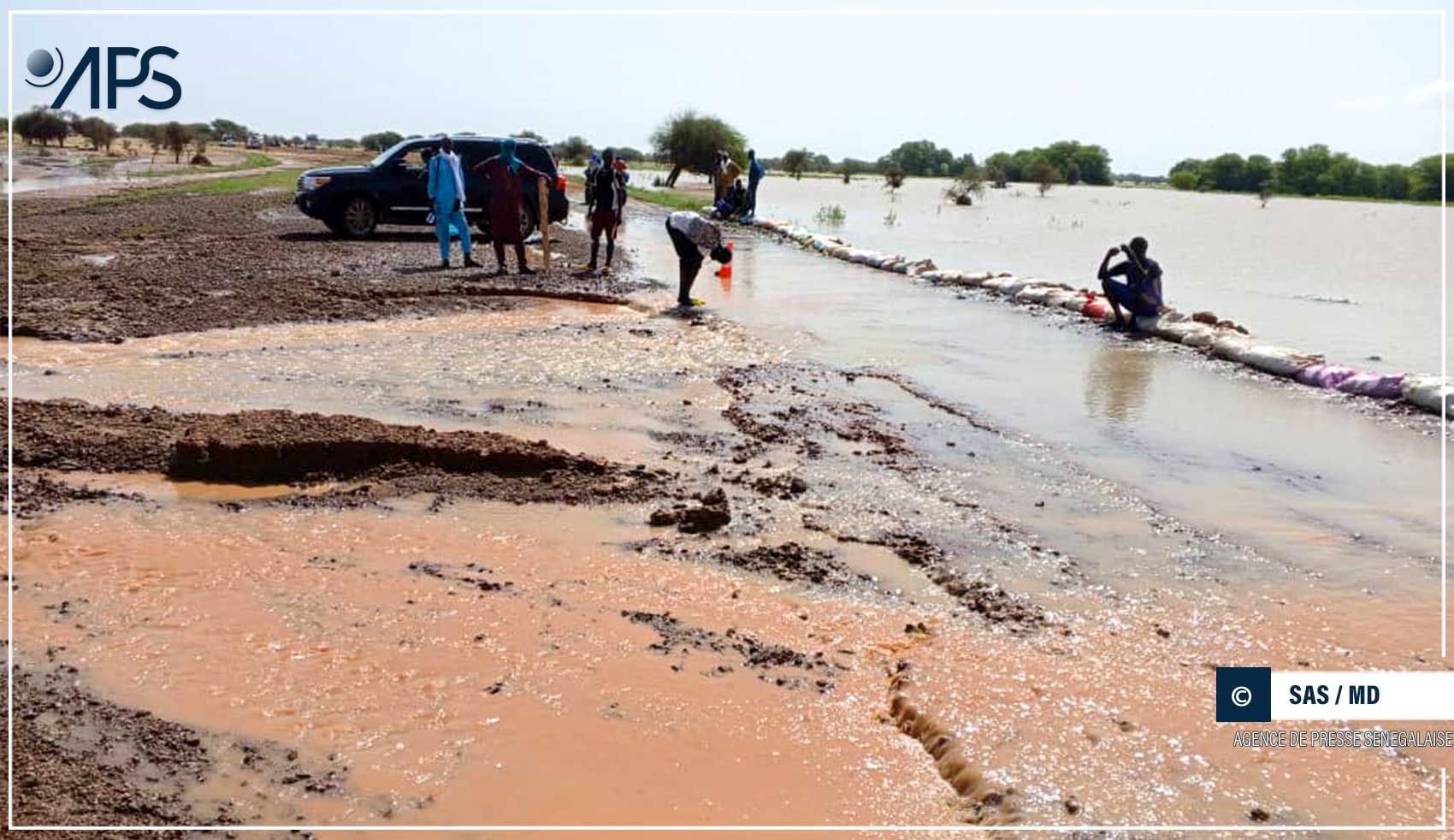 Dandé Mayo Nord : le quotidien des habitants perturbé par une crue abondante