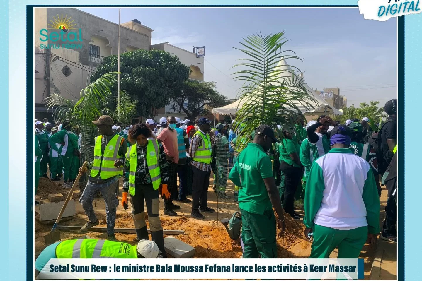 Sétal sunu rééw : Bala Moussa Fofana lance les activités à Keur Massar