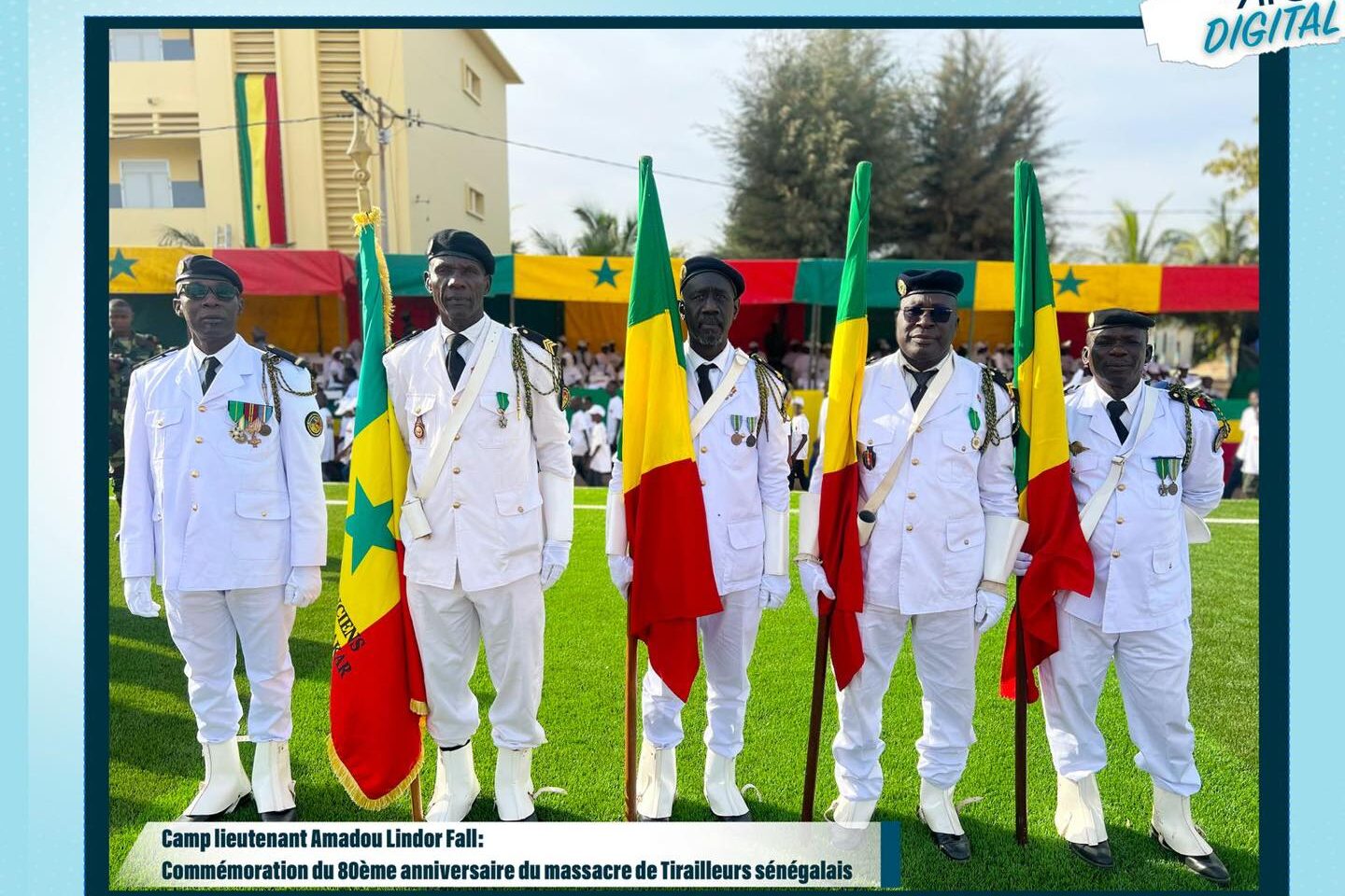 Camp lieutenant Amadou Lindor Fall : Commémorative du 80e anniversaire du massacre de Tirailleurs sénégalais