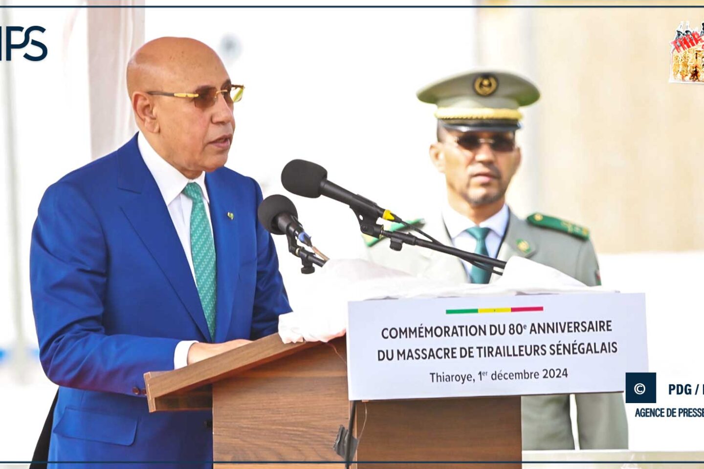 Massacre de Thiaroye : le président en exercice de l’UA salue les efforts du Sénégal pour la manifestation de la vérité et la préservation de la mémoire des tirailleurs