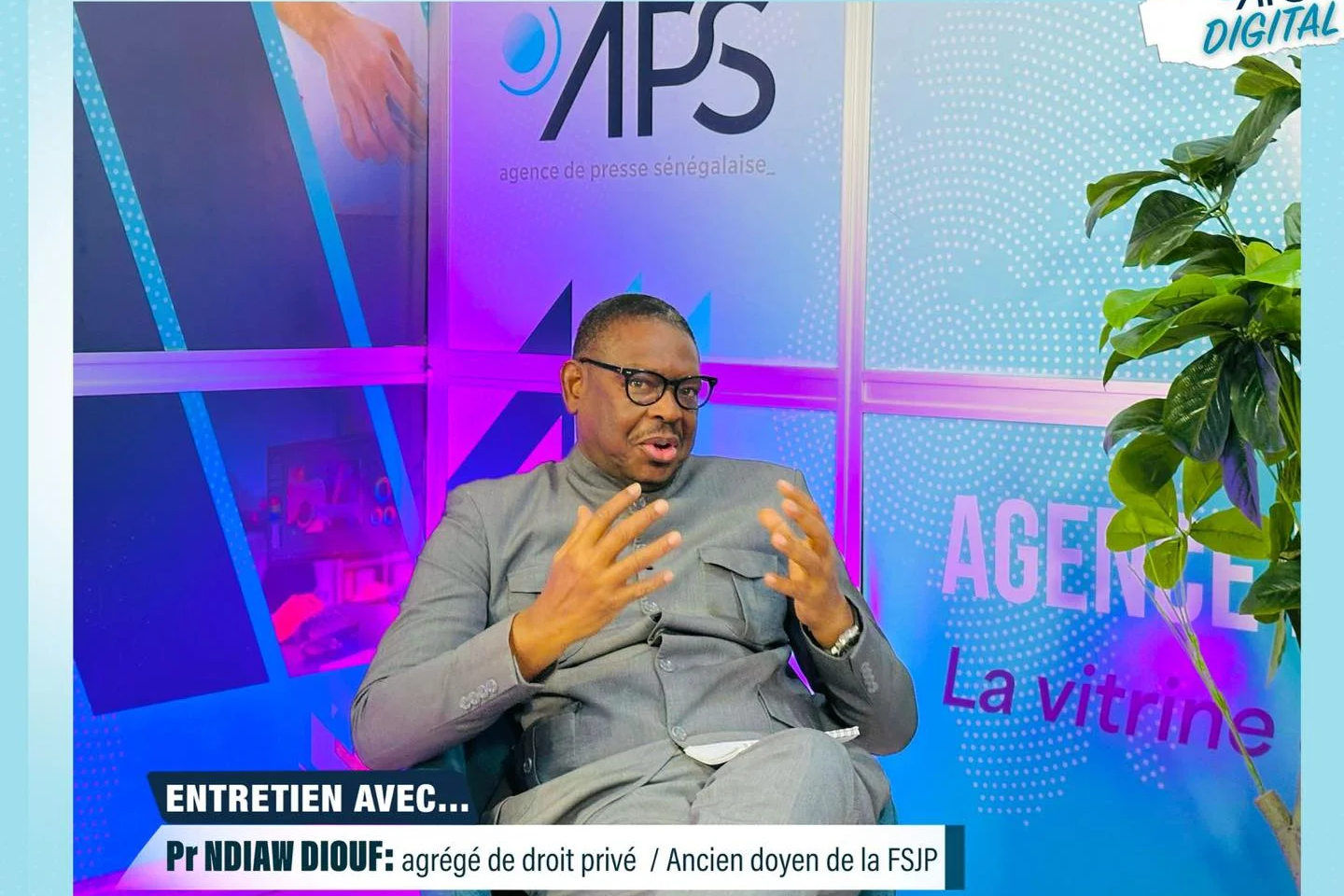 Entretien avec le professeur Ndiaye Diouf