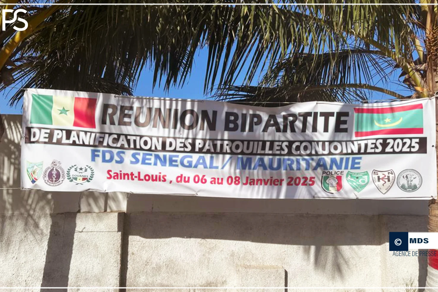 Ouverture d’une réunion de planification des patrouilles conjointes entre les armées sénégalaise et mauritanienne