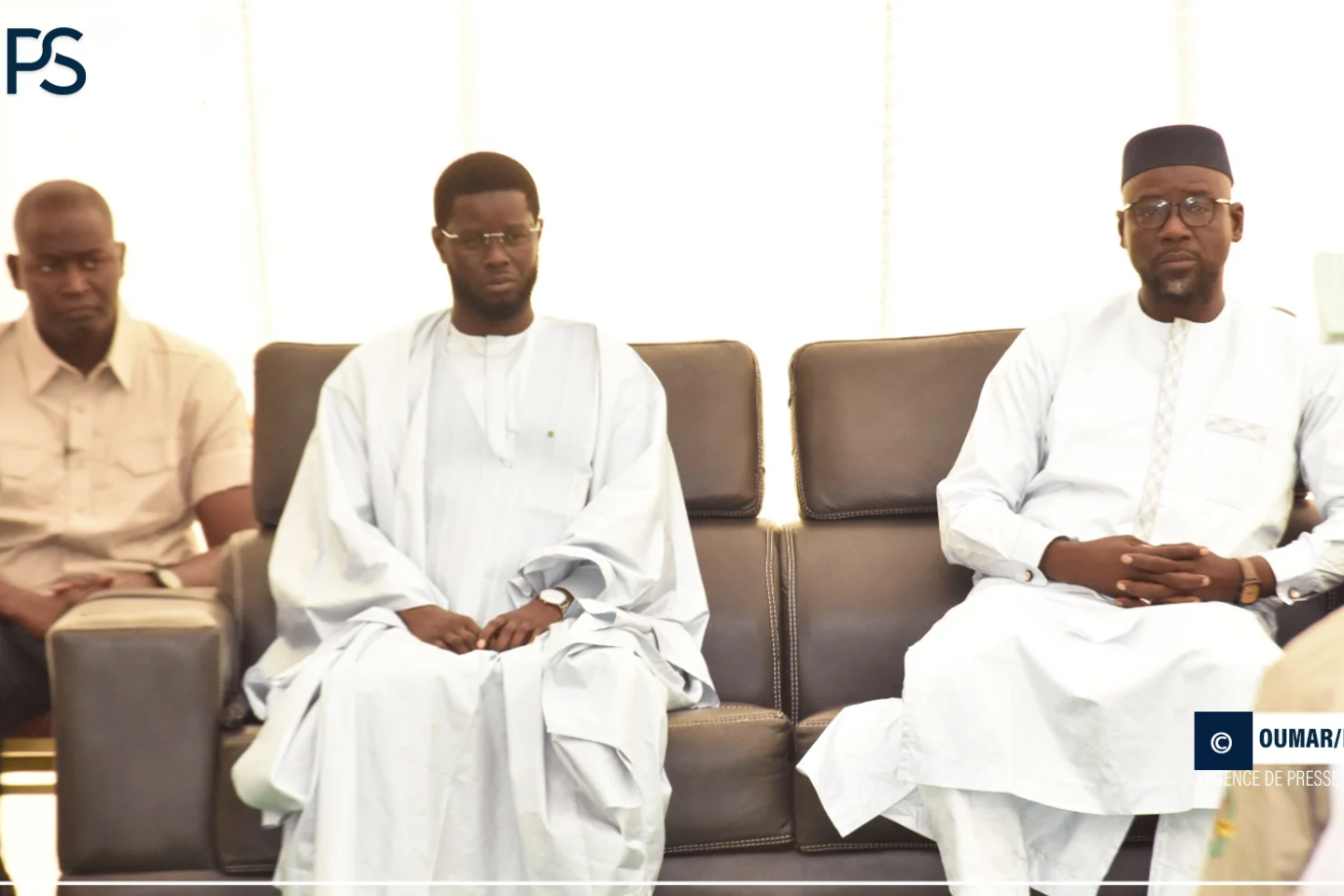 Bassirou Diomaye Faye à Bambey pour présenter ses condoléances au ministre de la Microfinance