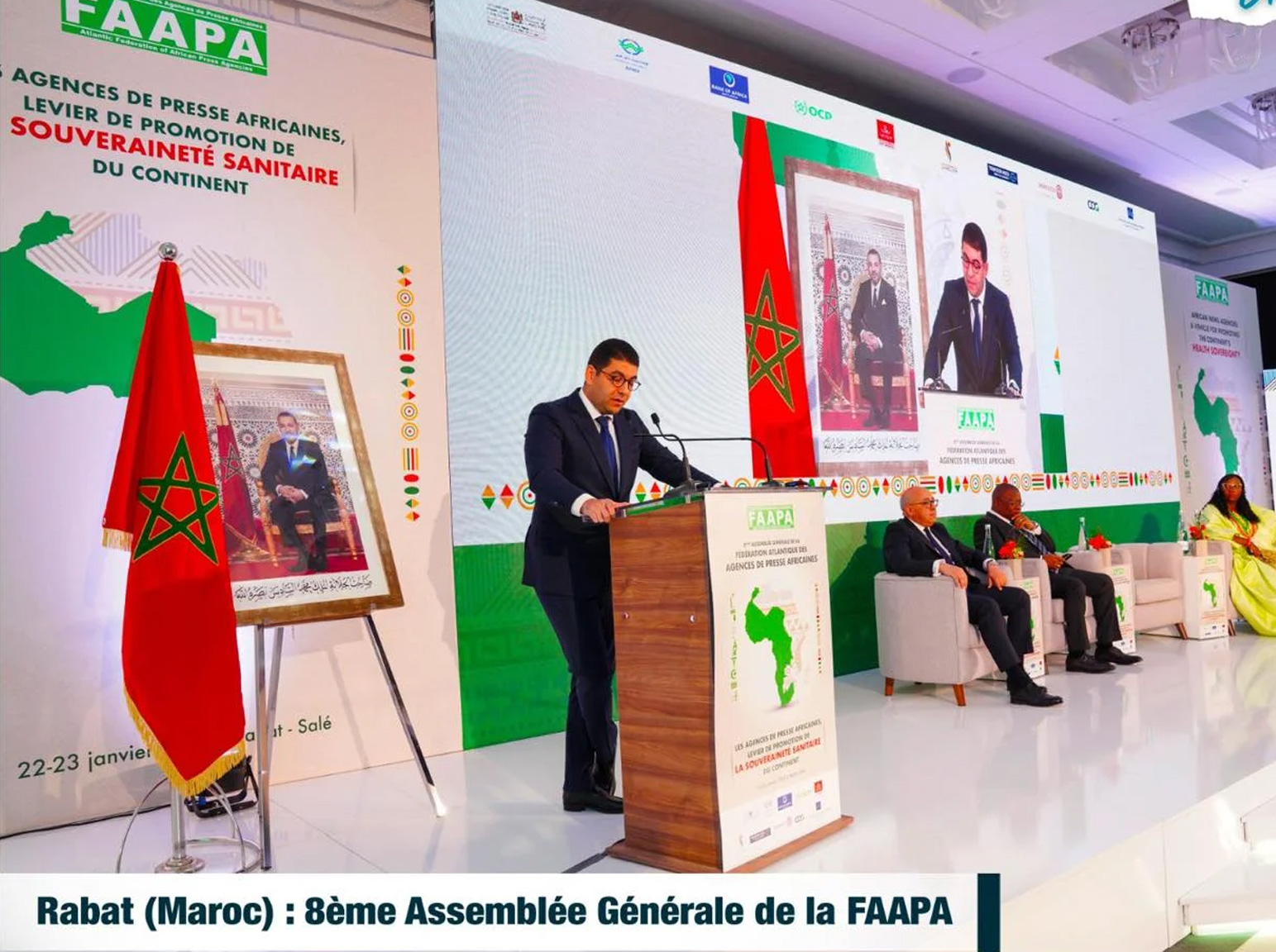 Rabat (Maroc) : 8ème Assemblée Générale de la FAAPA - APS