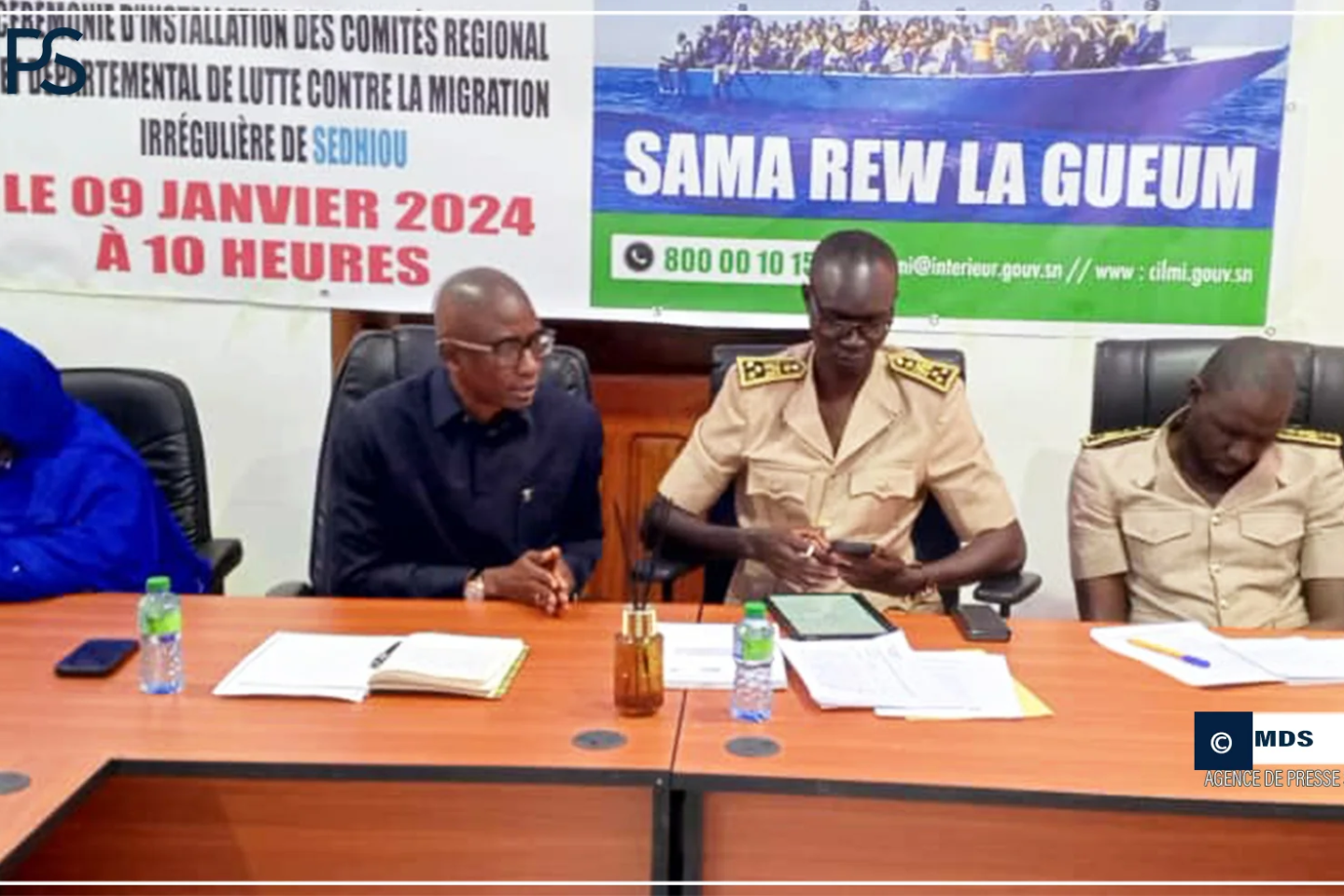 Sédhiou: installation de comités régionaux et départementaux de lutte contre la migration irrégulière