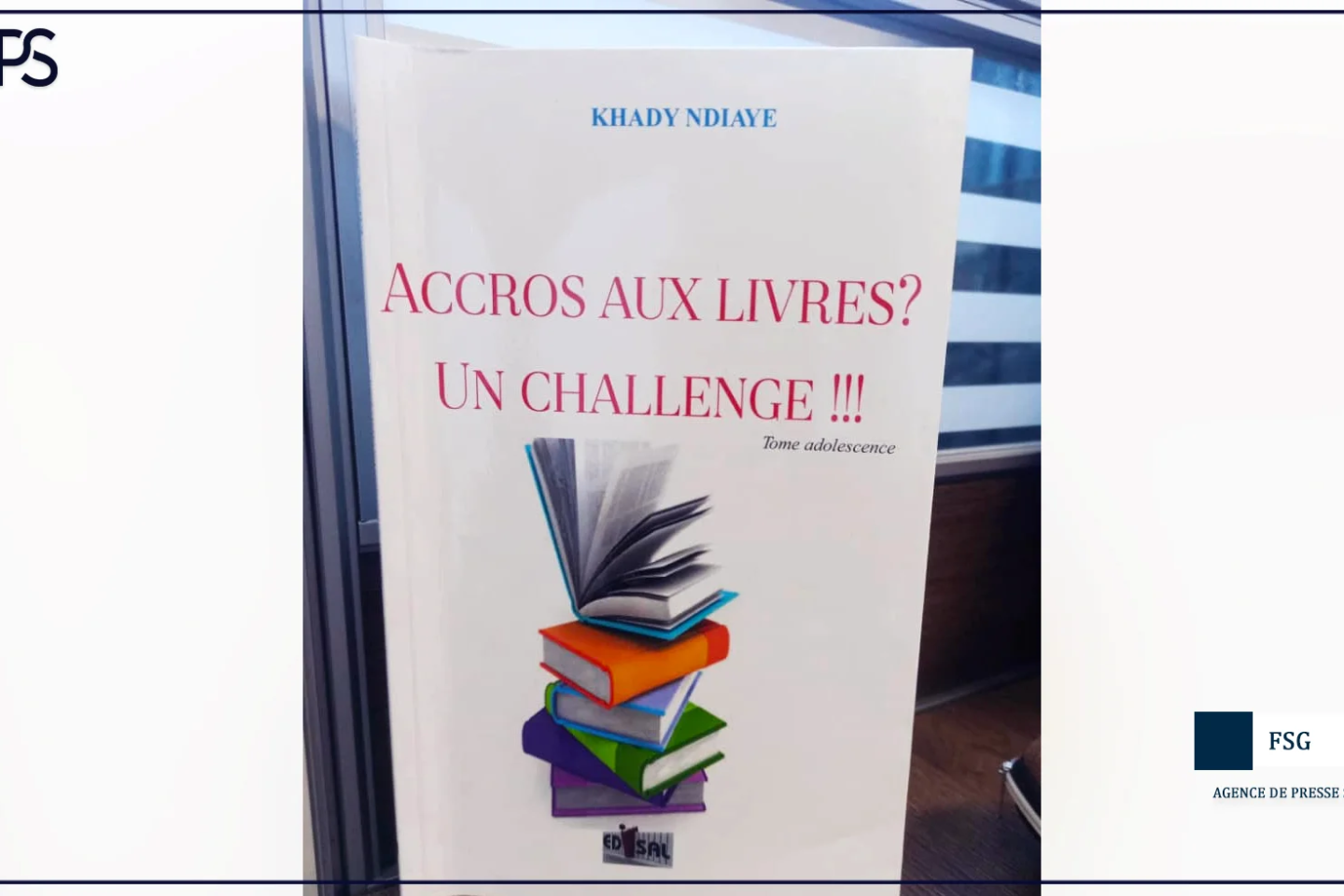 “Accros aux livres ? Un challenge !!!”, un livre didactique pour relever le niveau des élèves