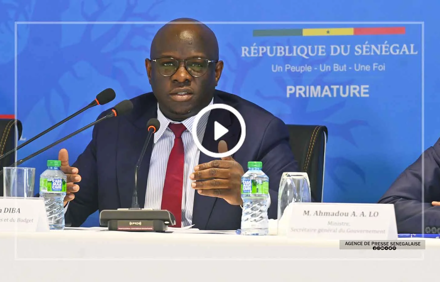 Le ministre des Finances livre les recettes de mobilisation des ressources