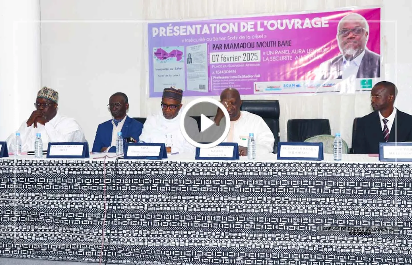 Mamadou Mouth Bane livre les recettes d’une sortie de crise au Sahel dans son nouvel ouvrage