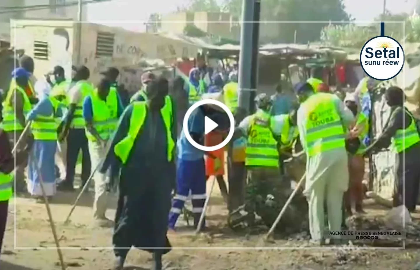 Touba : le marché de Mediyana fait sa toilette