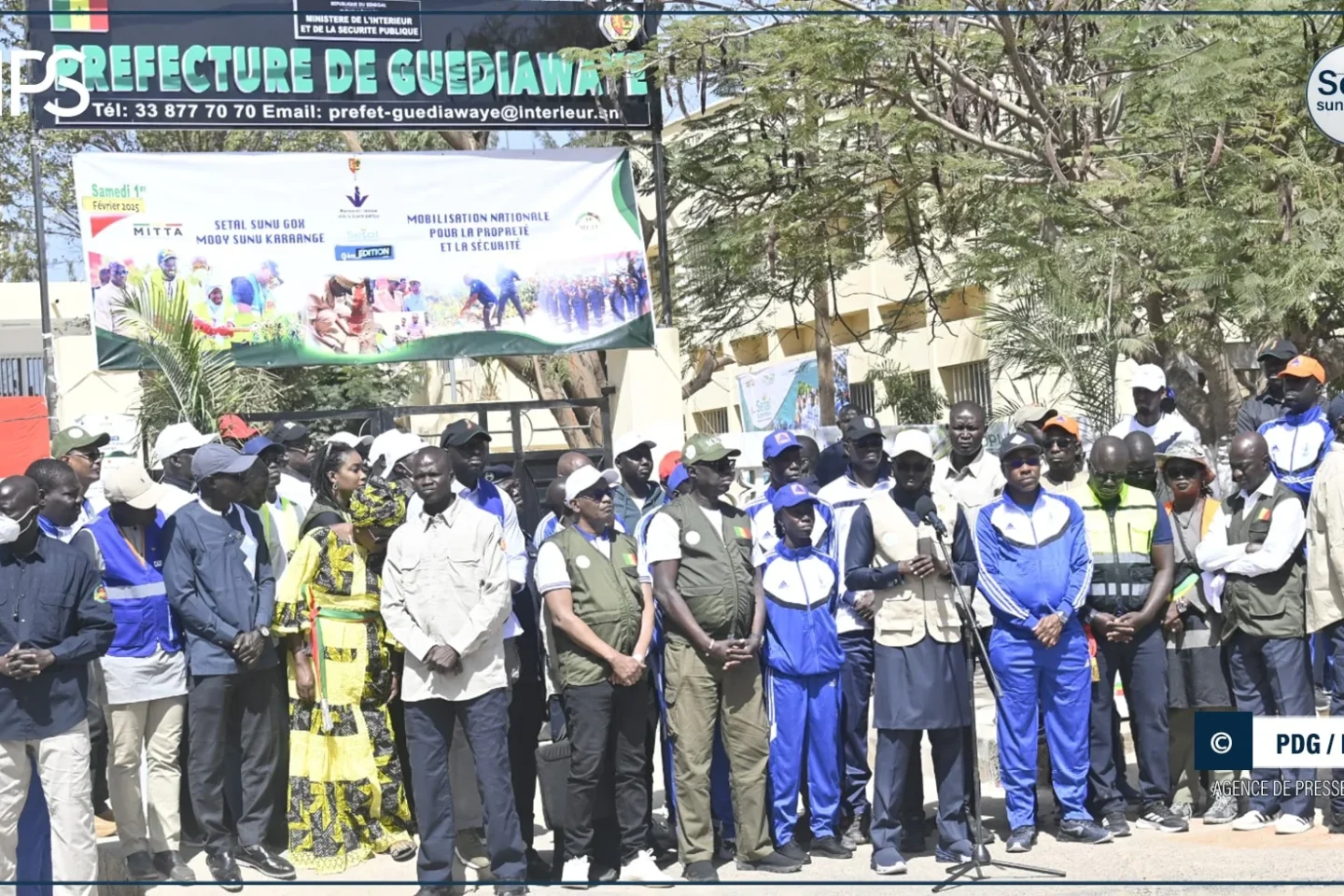 9e édition Sétal sunu réew : le président de la République Bassirou Diomaye Faye à Guédiawaye