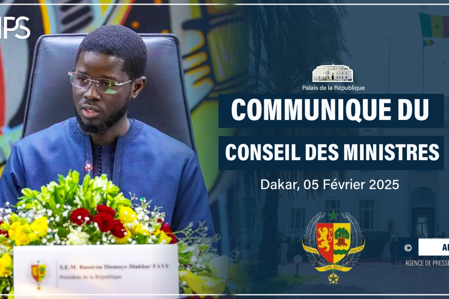 Le communiqué du Conseil des ministres du mercredi 5 février 2025