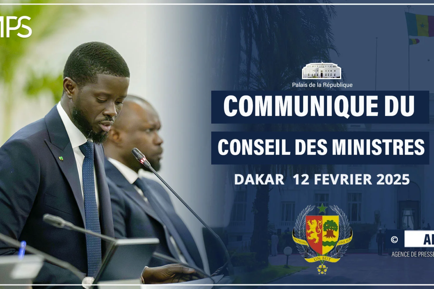 Le communiqué du Conseil des ministres du mercredi 12 février 2025
