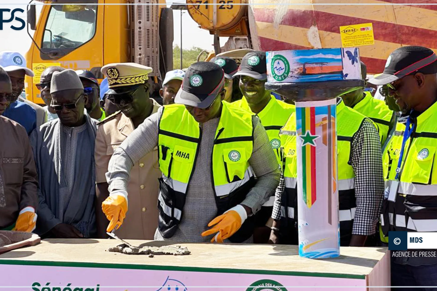 Cheikh Tidiane Dièye lance les travaux de construction d’un château d’eau à Mpal
