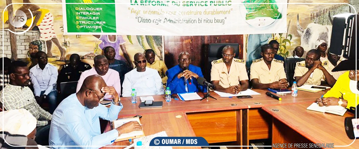 Diourbel : les acteurs locaux en concertation sur la réforme du secteur public