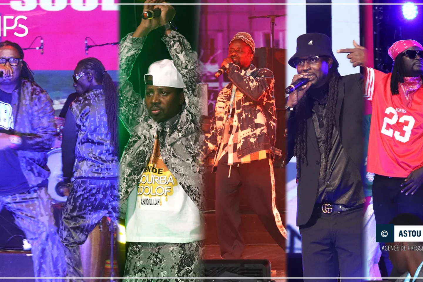 Des légendes du Hip-hop Galsen enflamment le Grand Théâtre national