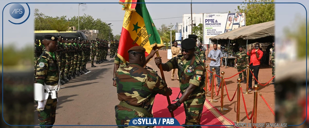 Tambacounda : le nouveau commandant de la zone militaire N⁰ 4 officiellement installé dans ses fonctions
