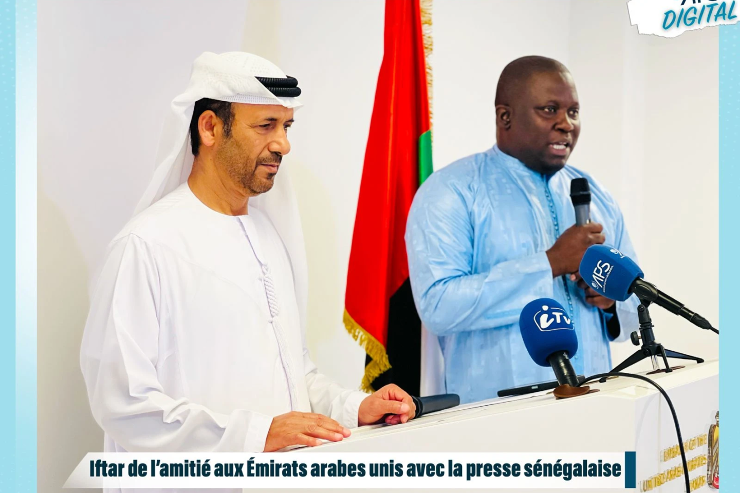 Iftar de l’amitié aux Emirats arabes unis avec la presse sénégalaise 