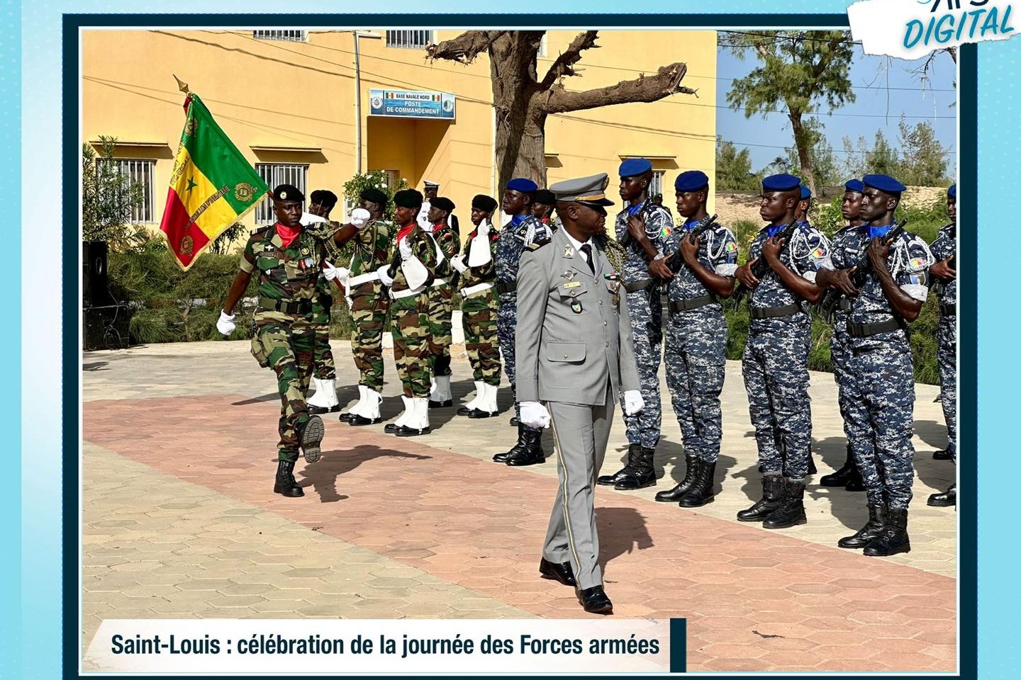 Saint-Louis : célébration de la journées des Forces armées 