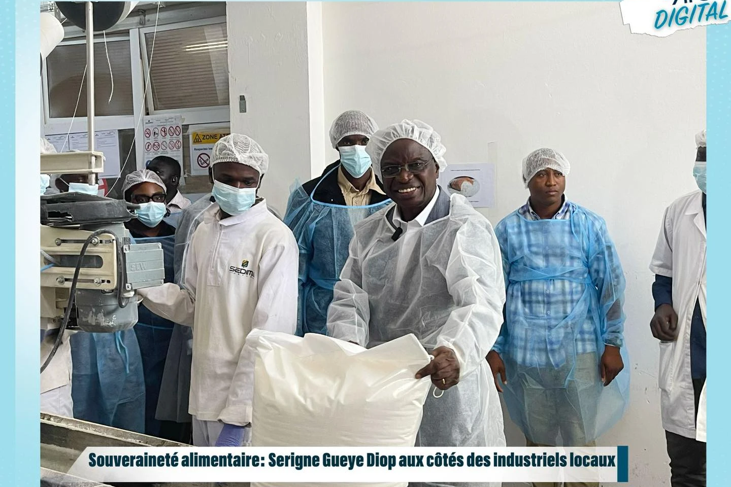 Souveraineté alimentaire : Serigne Guèye Diop aux côtés des industriels locaux 