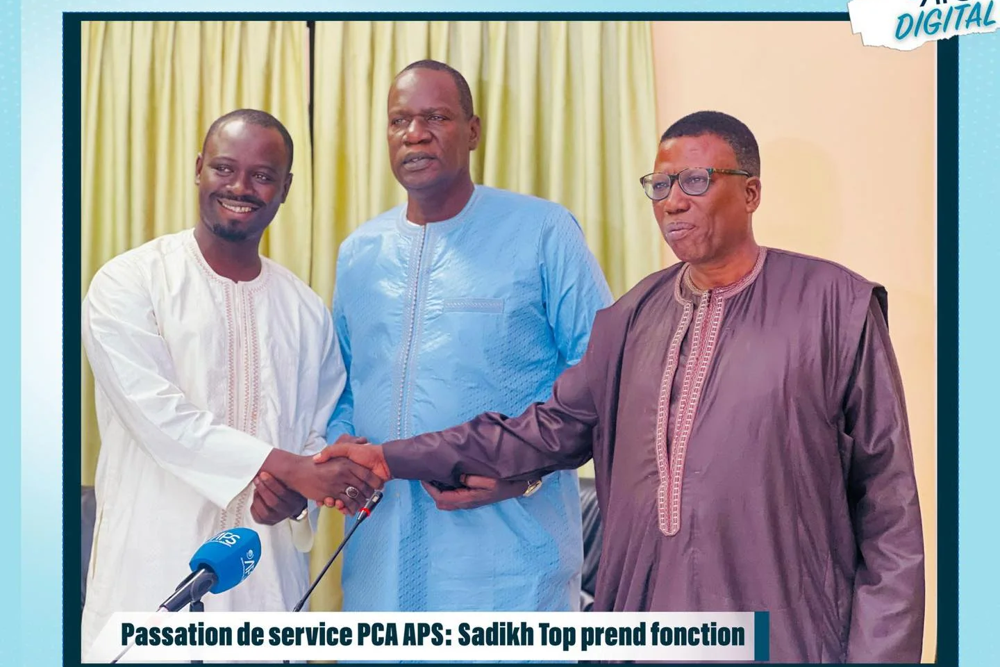 APS: Sadikh Top installé dans ses fonctions de PCA