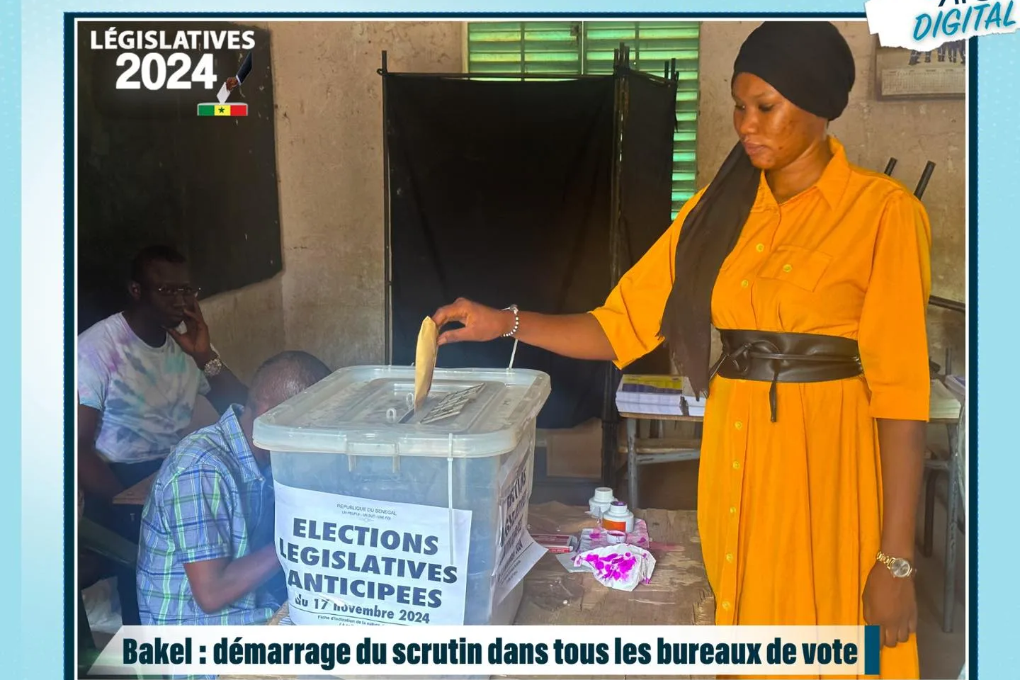 Bakel : démarrage du scrutin dans tous les bureaux de vote