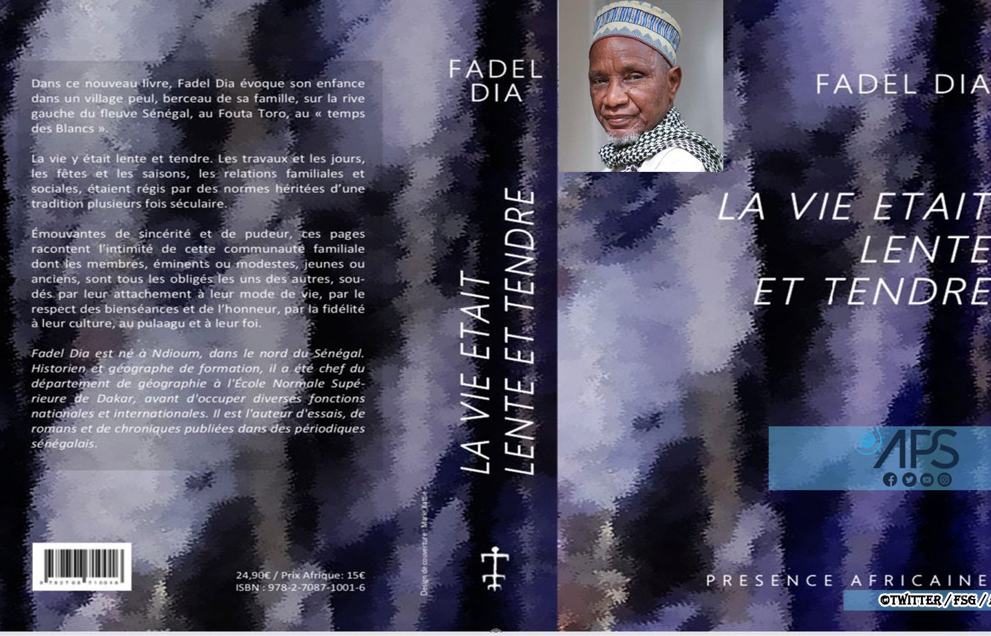 Fadel Dia présente son nouveau livre, vendredi prochain