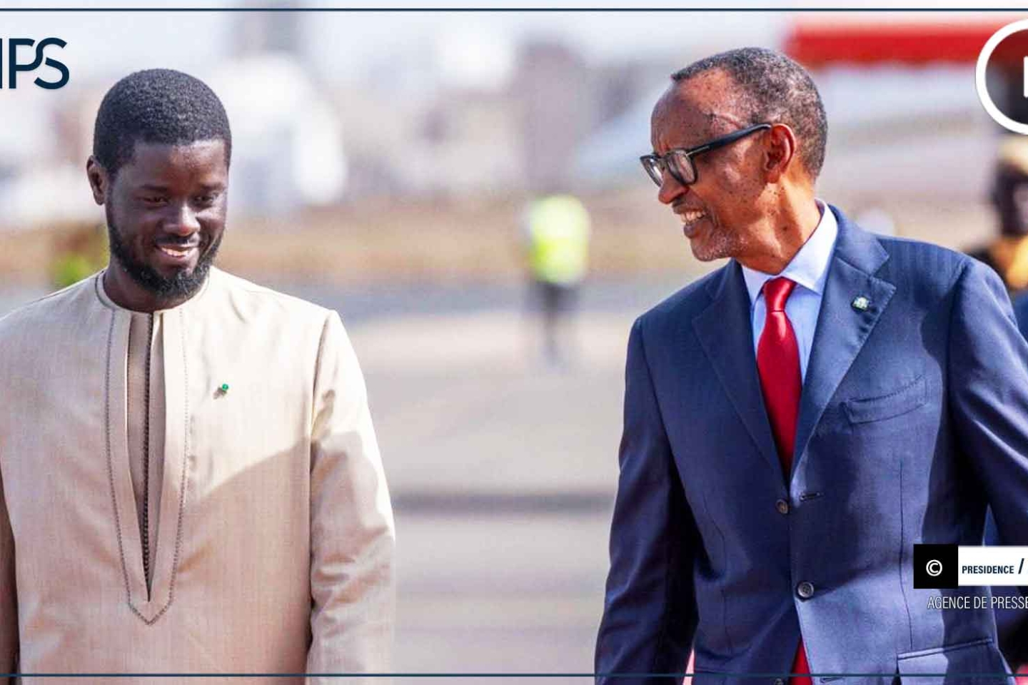 BAL : Bassirou Diomaye Faye et Paul Kagamé au Dakar Aréna pour la dernière journée