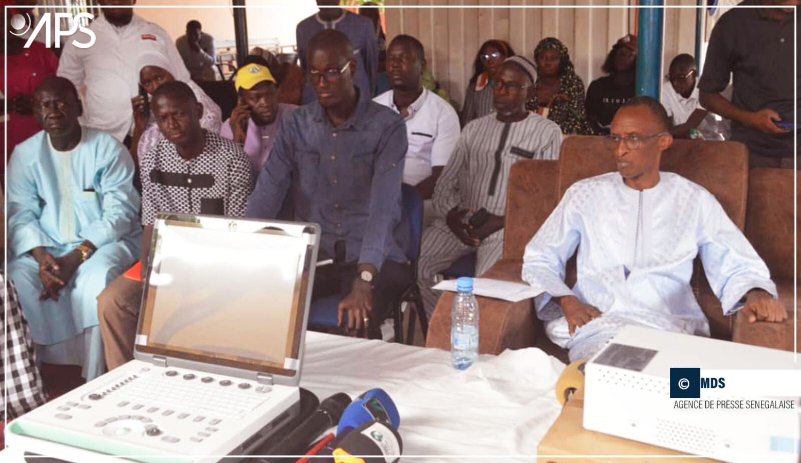 Kaffrine : la mairie offre un appareil d'échographie au poste de santé de Mbamba