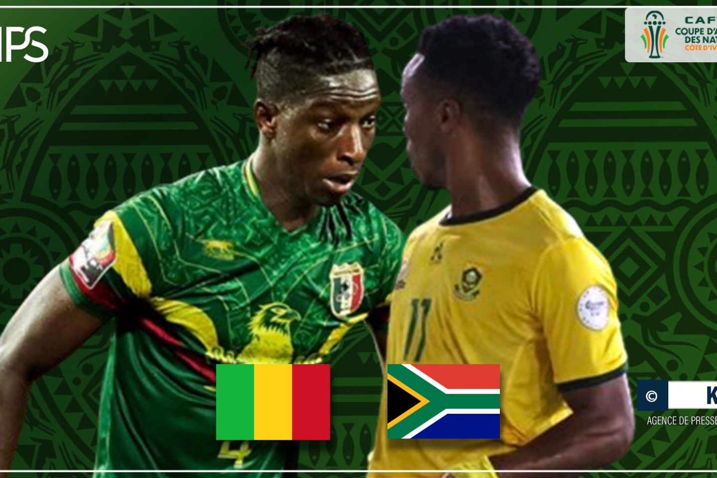CAN : le Mali et l’Afrique du Sud en huitièmes de finale