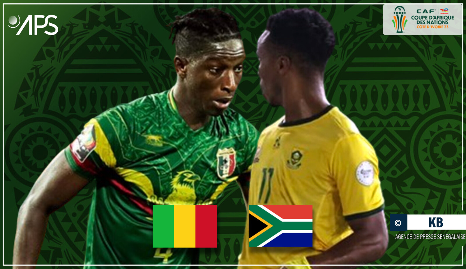 CAN : le Mali et l'Afrique du Sud en huitièmes de finale