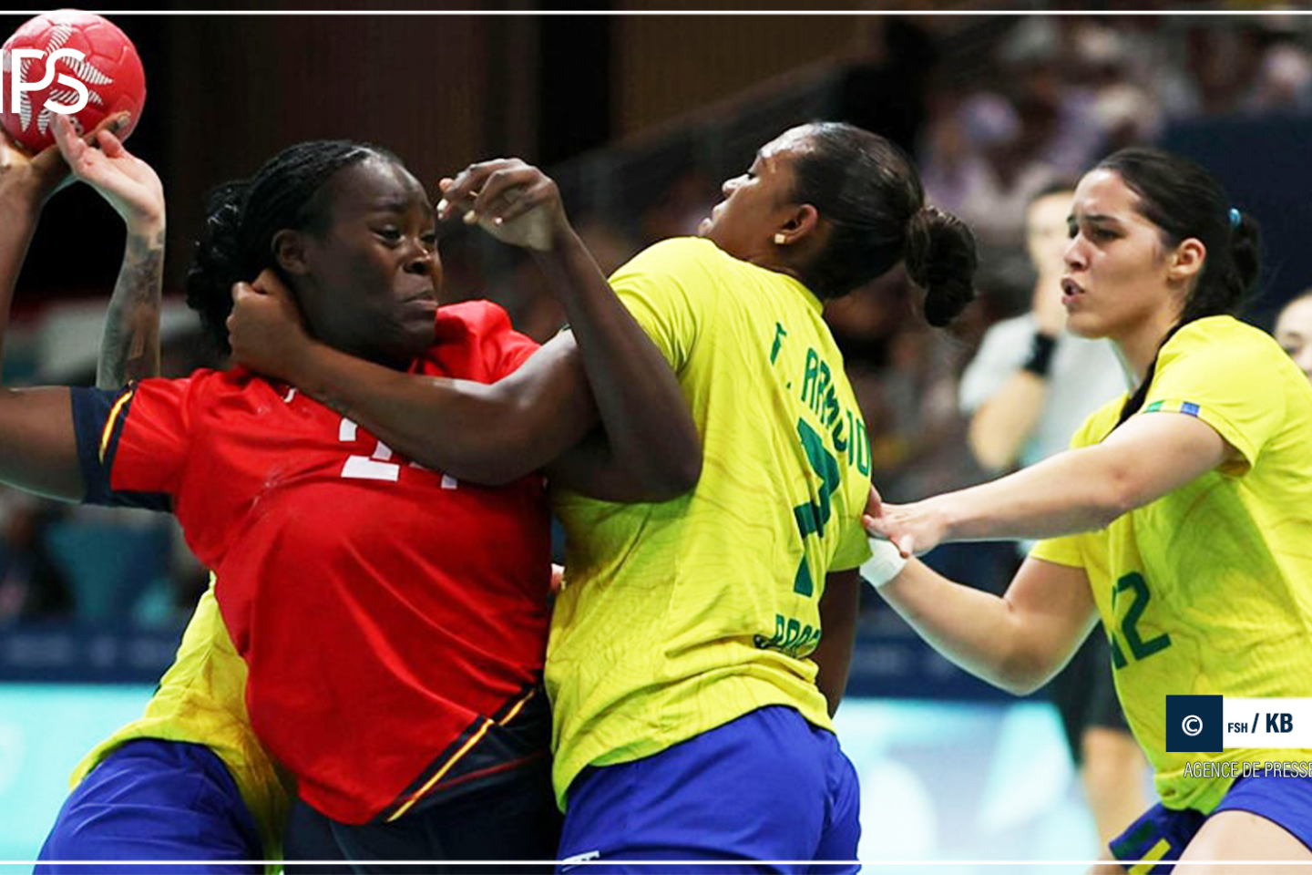 JO Paris 2024 : l’Angola éliminée du tournoi féminin de handball