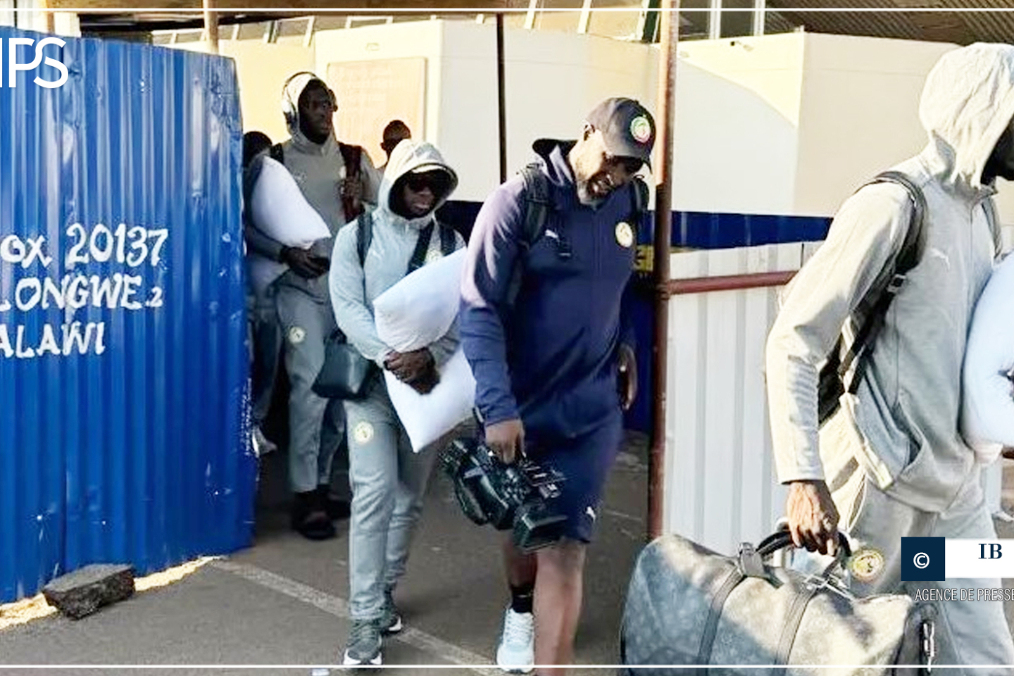 Eliminatoires CAN 2025 : les Lions sont arrivés à Lilongwe pour affronter les Flames
