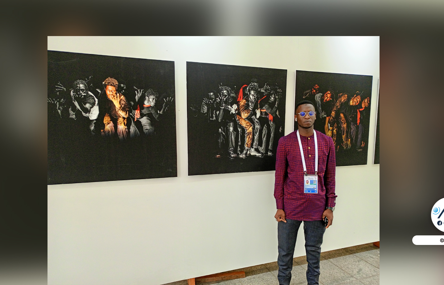 Des œuvres d’artistes sénégalais accrochées au musée national congolais