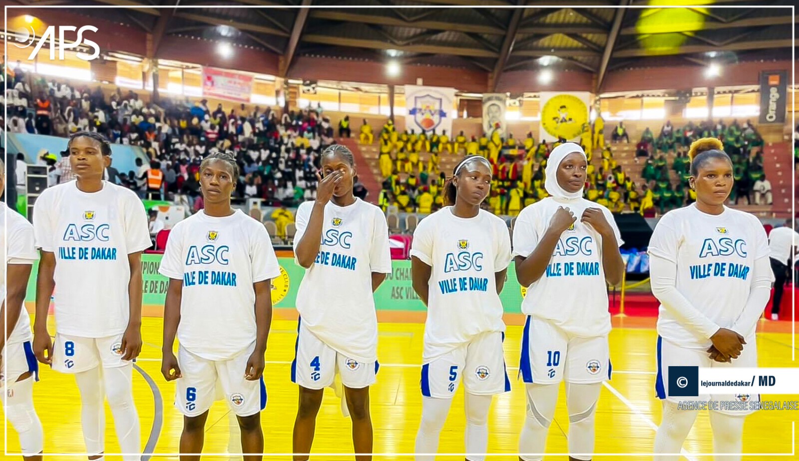 Basket : l'ASC Ville de Dakar vainqueur du championnat national 1 féminin devant le DUC, 75-41