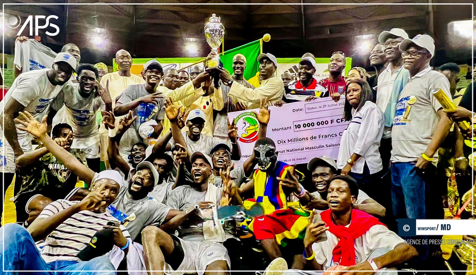 Championnat Basket : l'ASC Ville de Dakar sacrée et se qualifie pour la BAL
