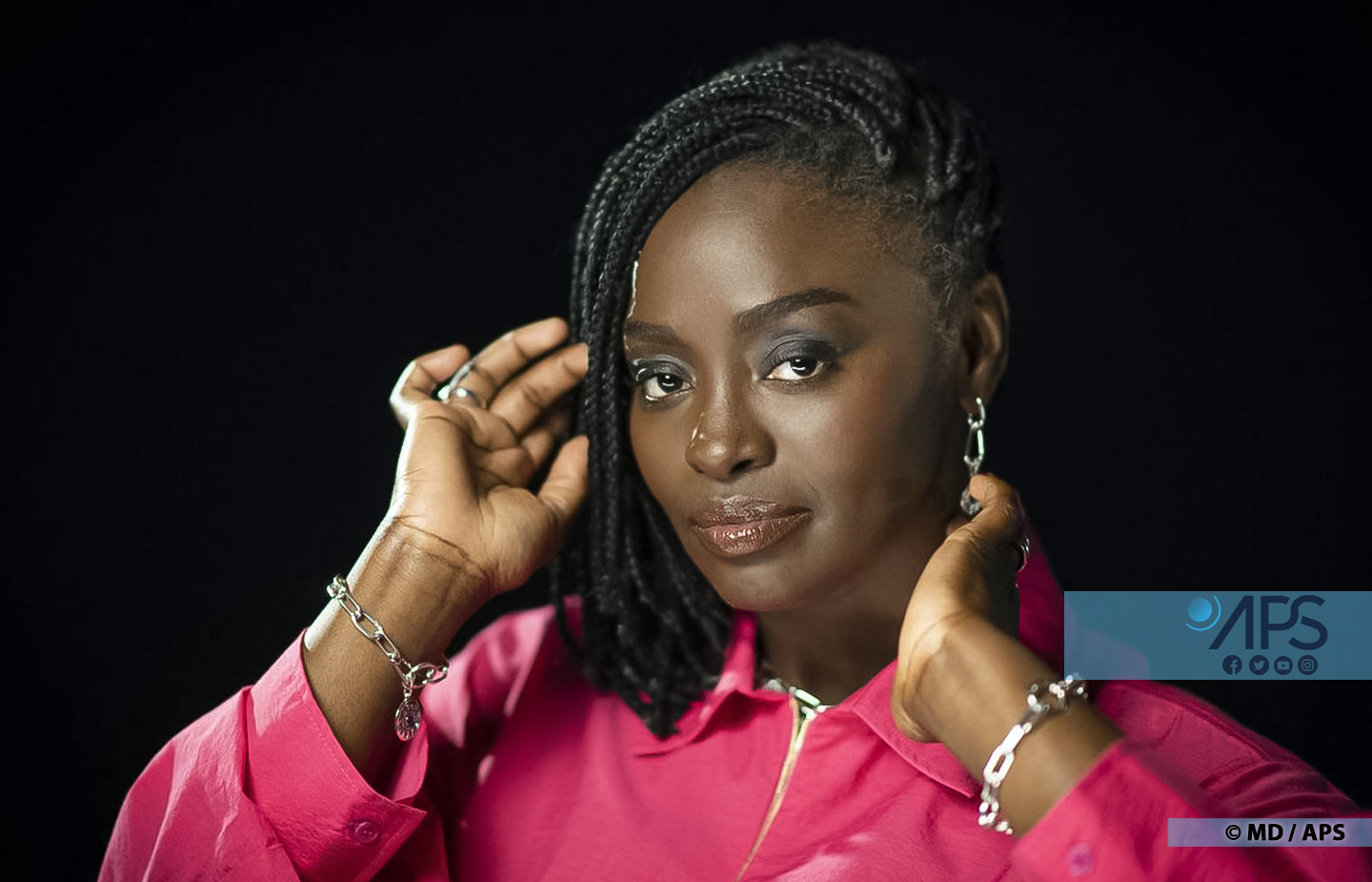L’actrice Aïssa Maïga, marraine de la première édition du festival ‘’Dakar Séries’’