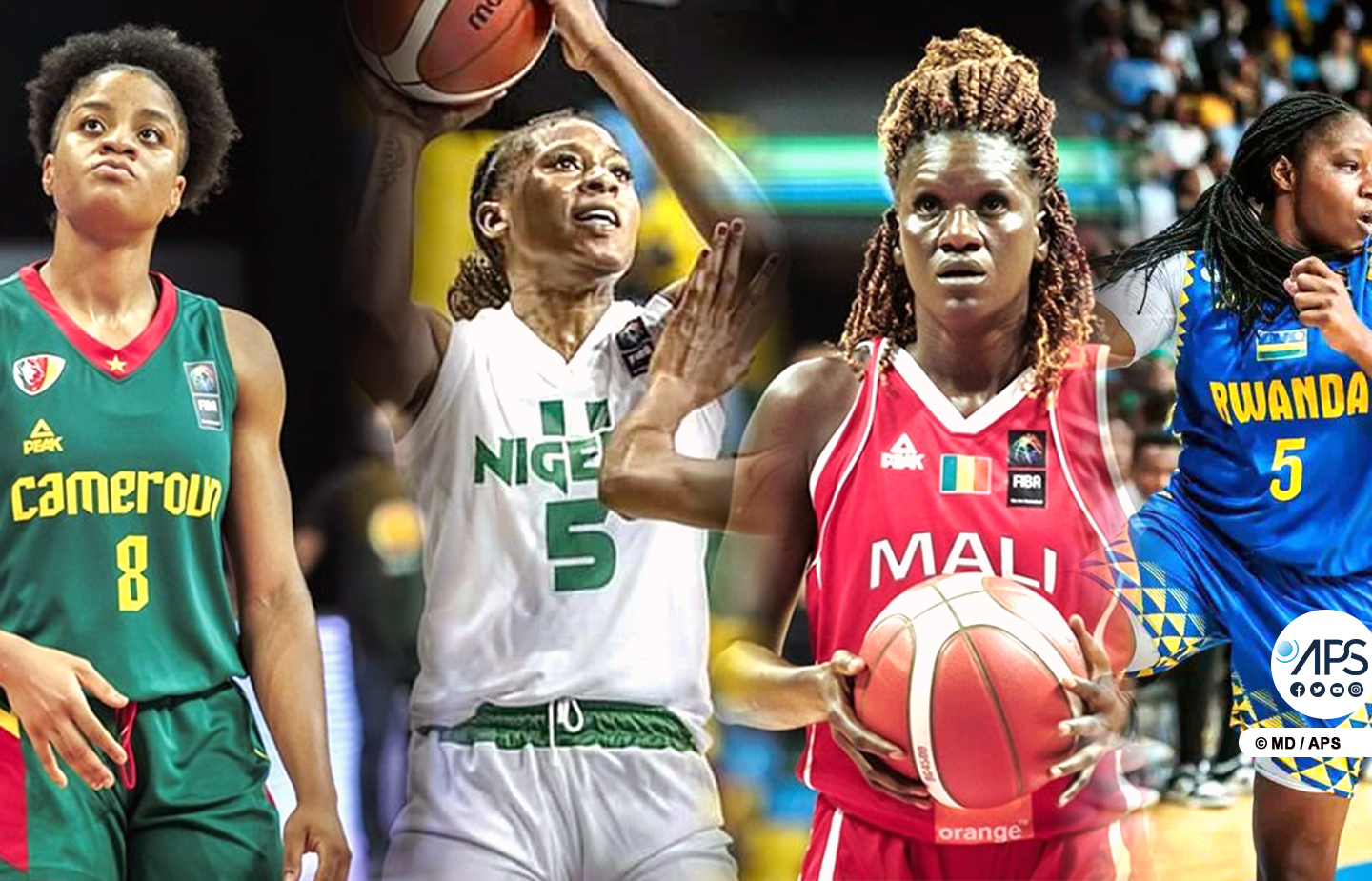 Afrobasket féminin 2023 : Cameroun, Nigeria, Mali et Rwanda qualifiés en quarts de finale