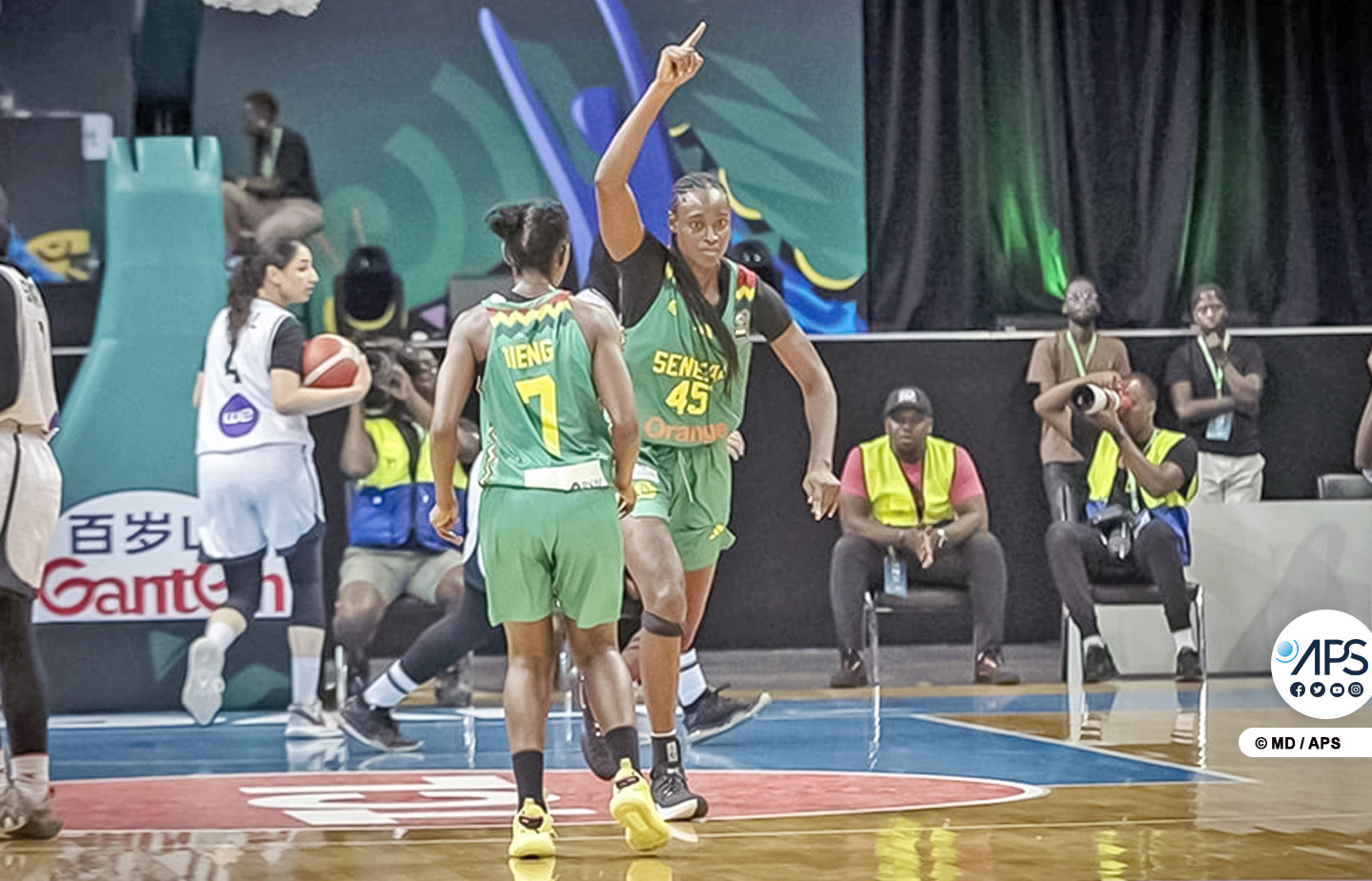 Afrobasket féminin 2023 : le Sénégal en finale contre le Nigeria 