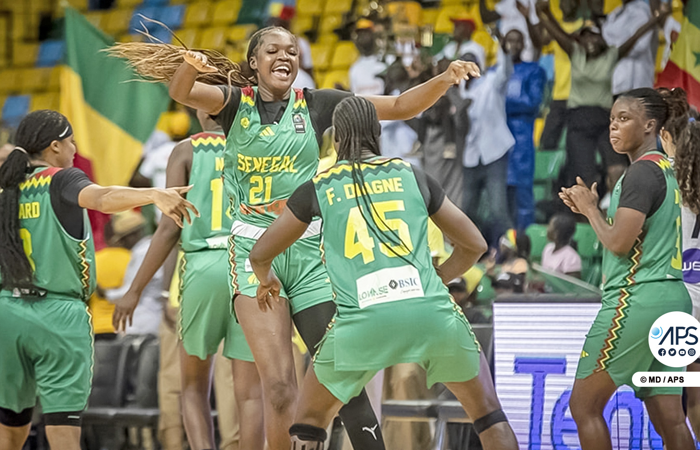 Afrobasket féminin 2023 : Le Sénégal en quête d’une sixième victoire contre le Cameroun