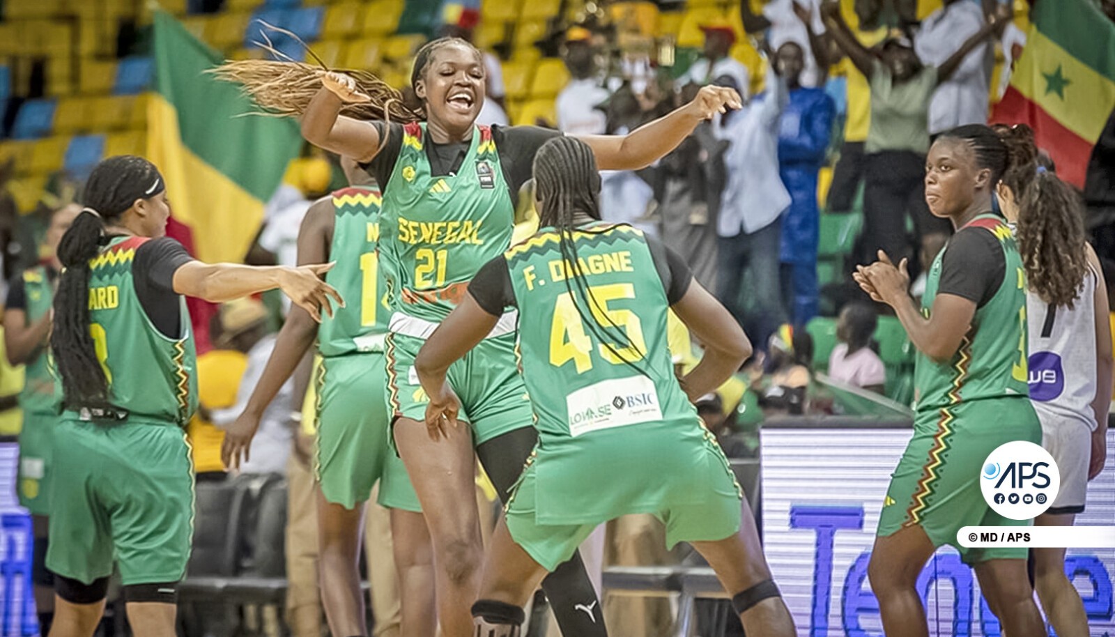 Afrobasket féminin 2023 : Le Sénégal en quête d’une sixième victoire contre le Cameroun