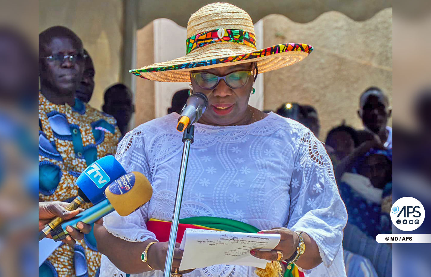 Le ”Trophy tour” contribue à faire du Sénégal un hub sportif, selon Aïssatou Sophie Gladima