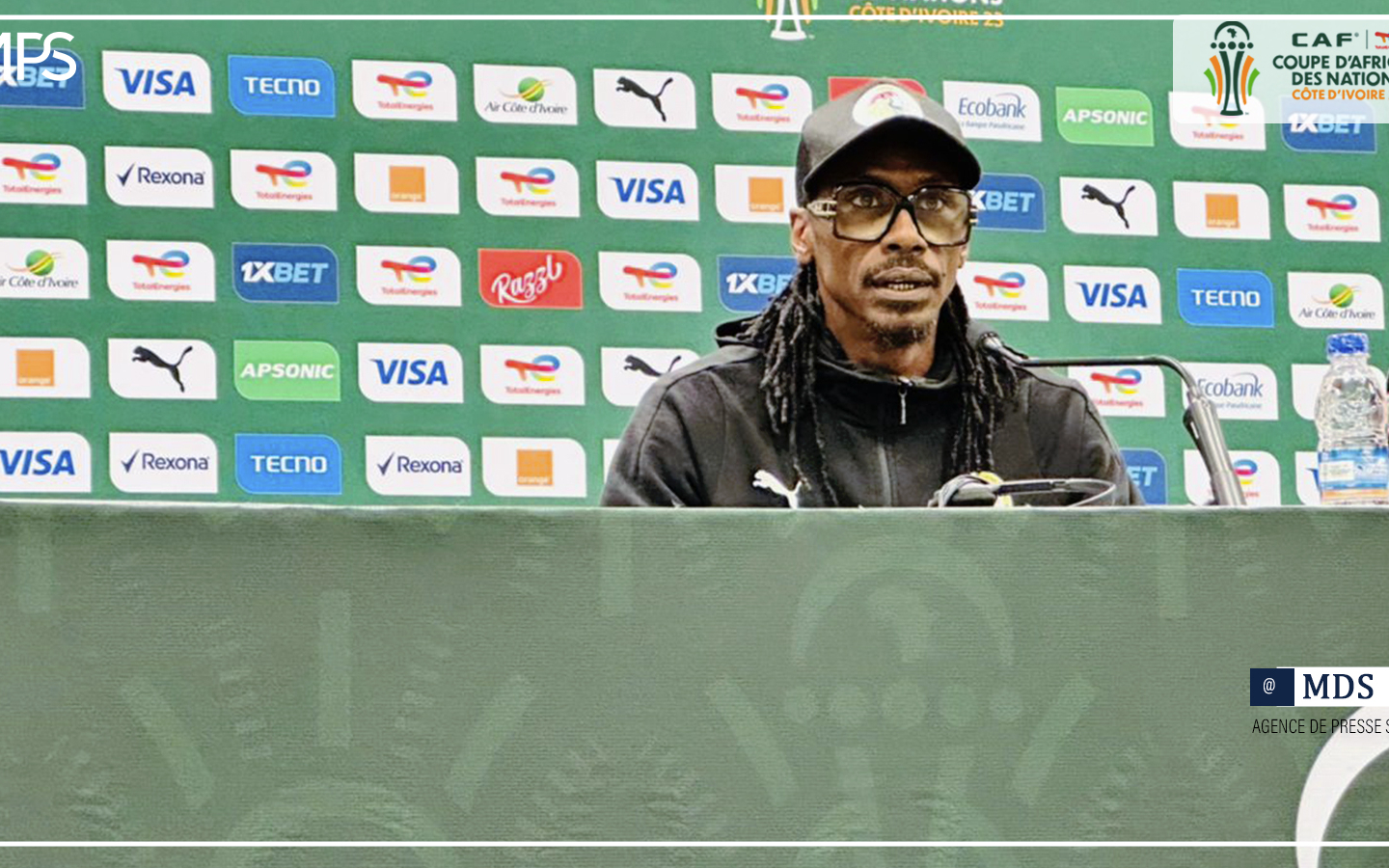 CAN 2023 : Aliou Cissé rassure sur son état de santé